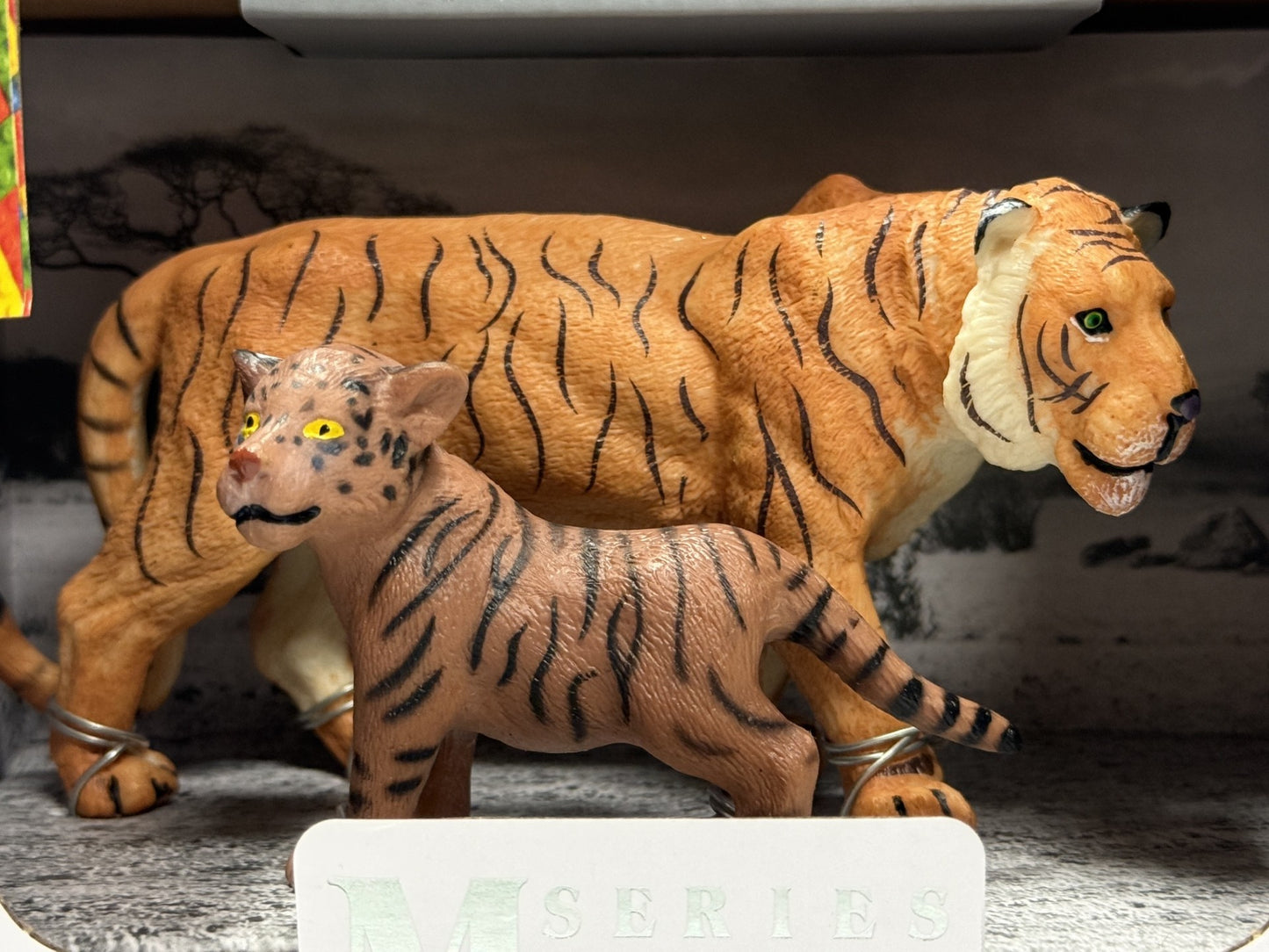 Tiger and Cub Animal Set