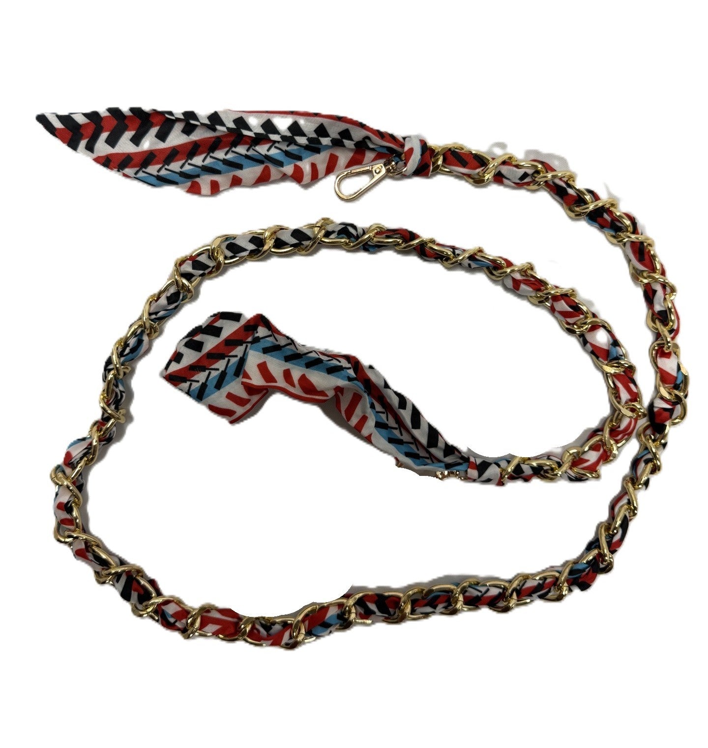 Red, White, Blue and Black Lanyard 58"