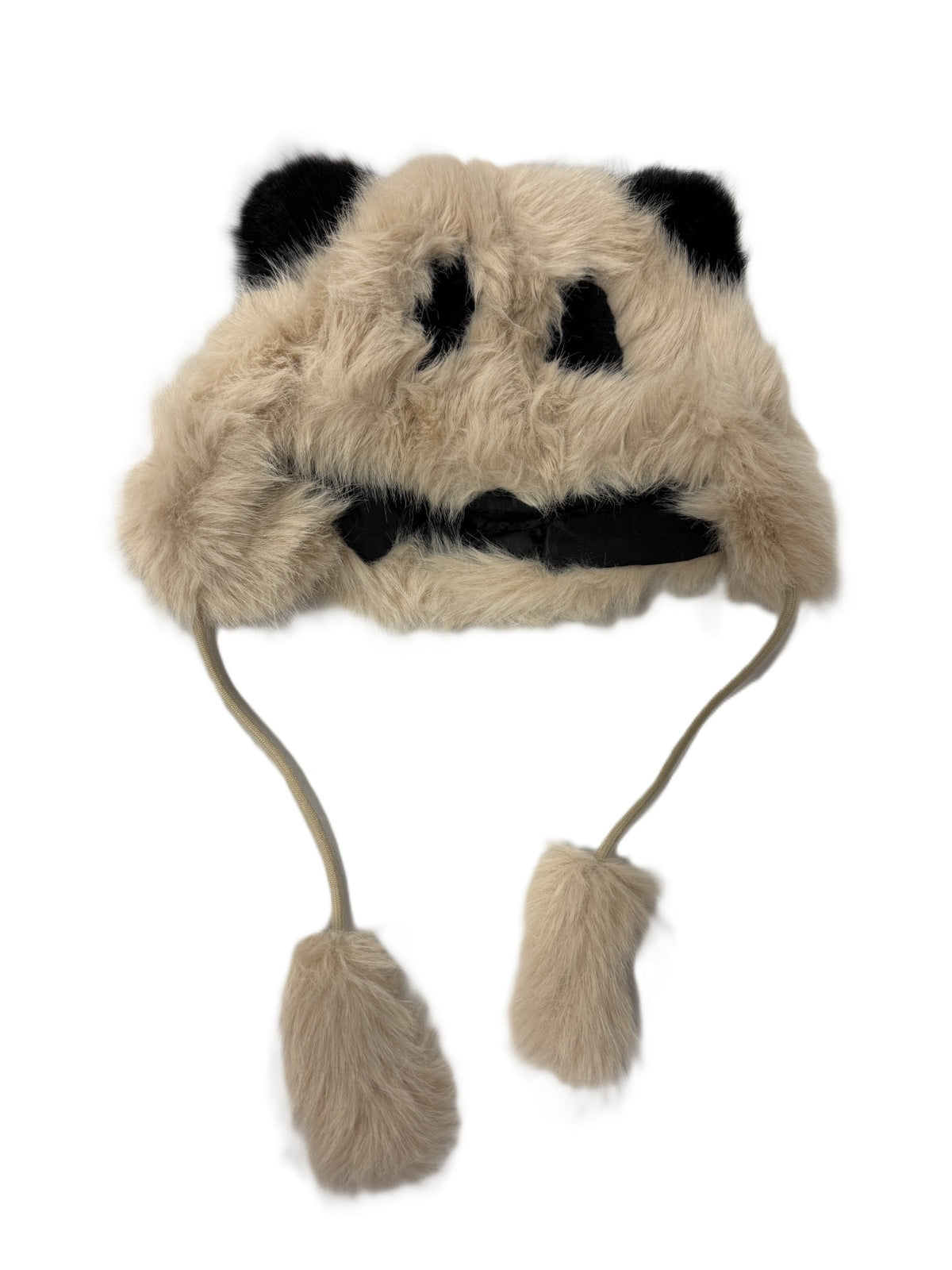 Fuzzy Panda Hat