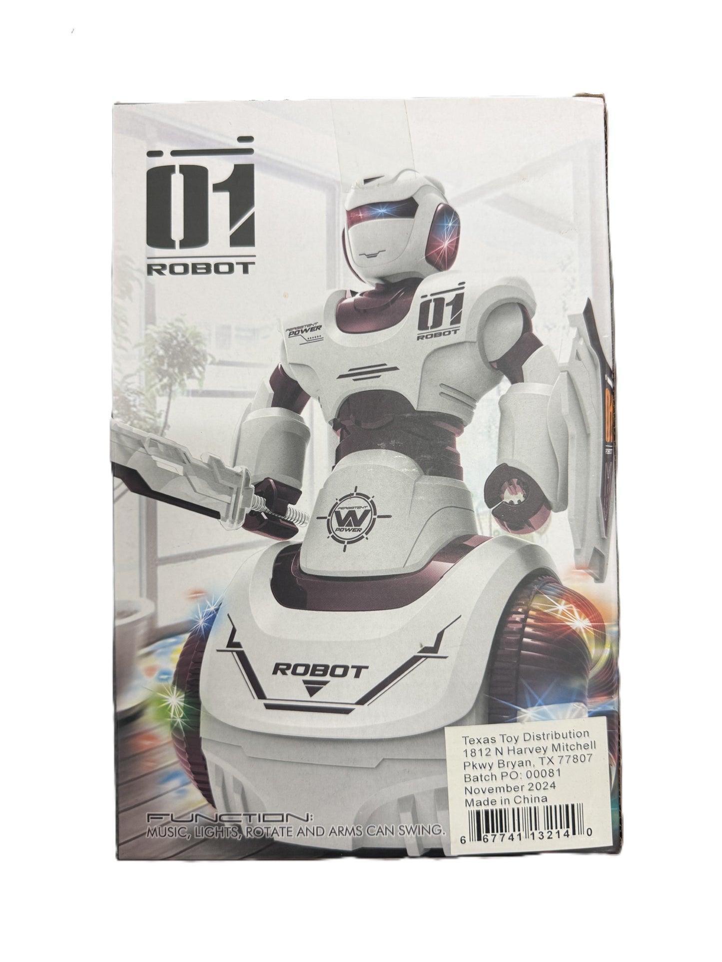 Electric Light-Up Robot