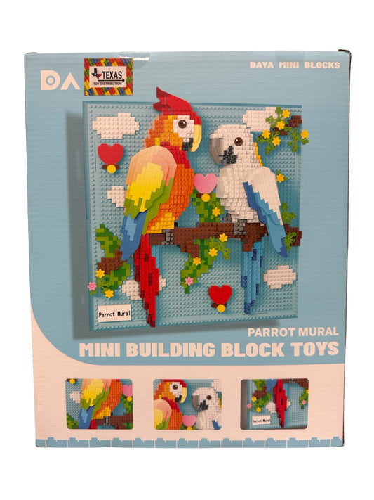 Parrot Mural (1700 pcs)