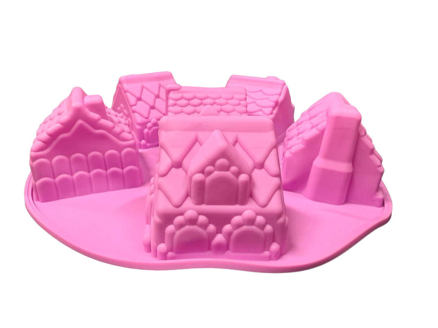 Silicone Baking Mould (Houses)