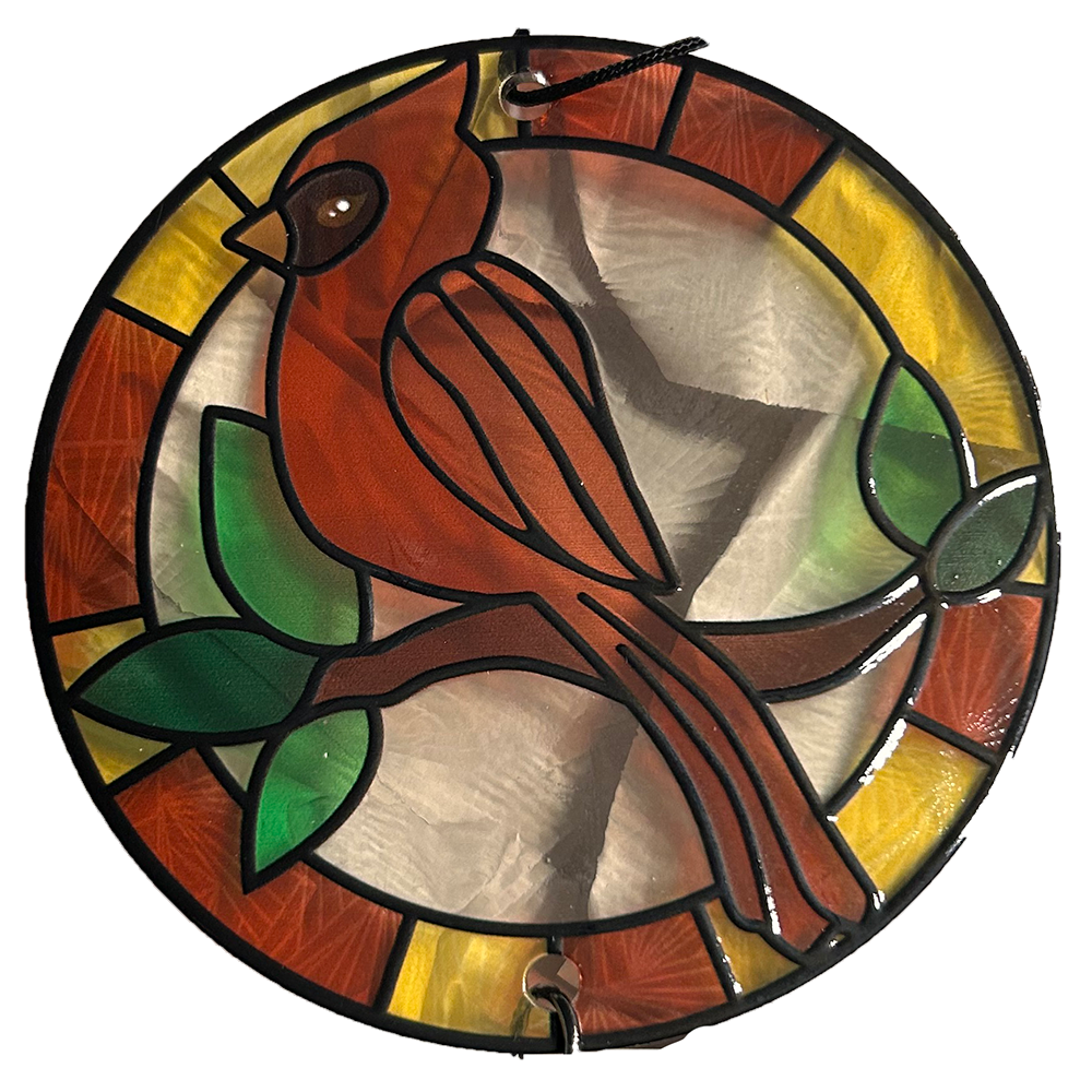 30" Stained Glass Wind Chimes, 4 Styles