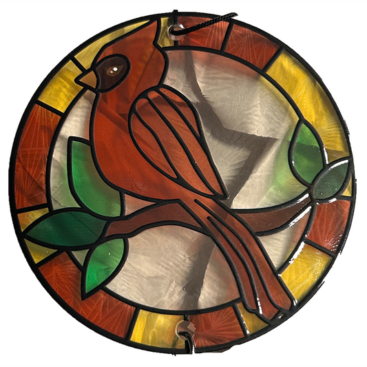 30" Stained Glass Wind Chimes, 4 Styles