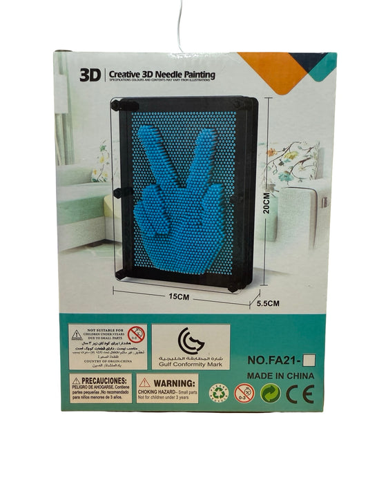 3D Pin Art (Assorted Colors)