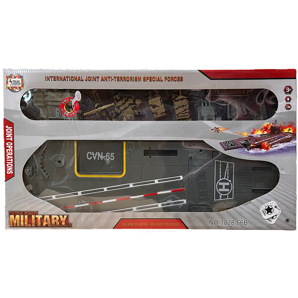 USS Enterprise Aircraft Carrier CVN-65 Military Play Set