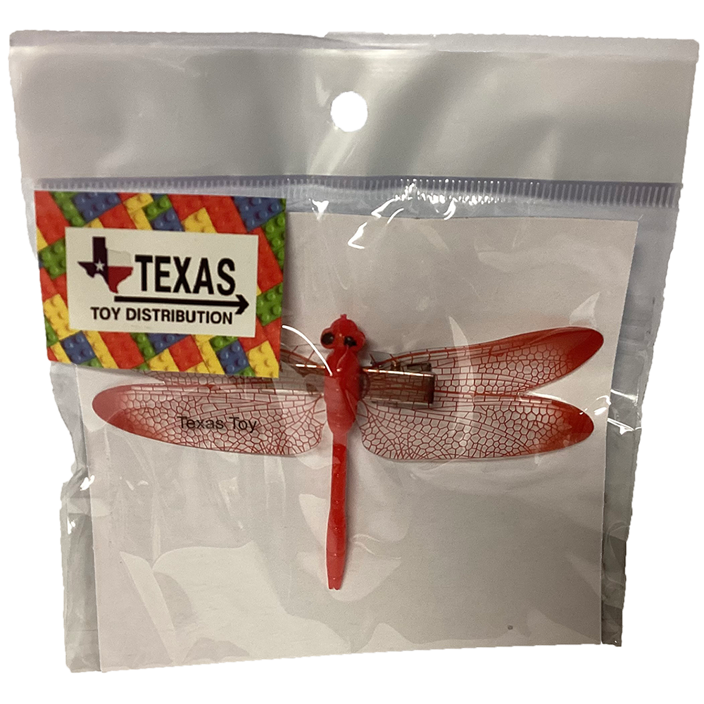 Colorful Dragonfly Hair Clip Accessories, 4 Assorted Colors