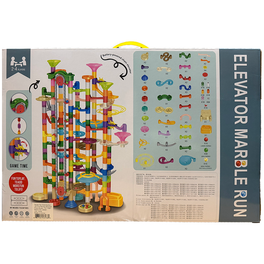 Large Elevator Marble Run Pipeline Toy (310 pcs)