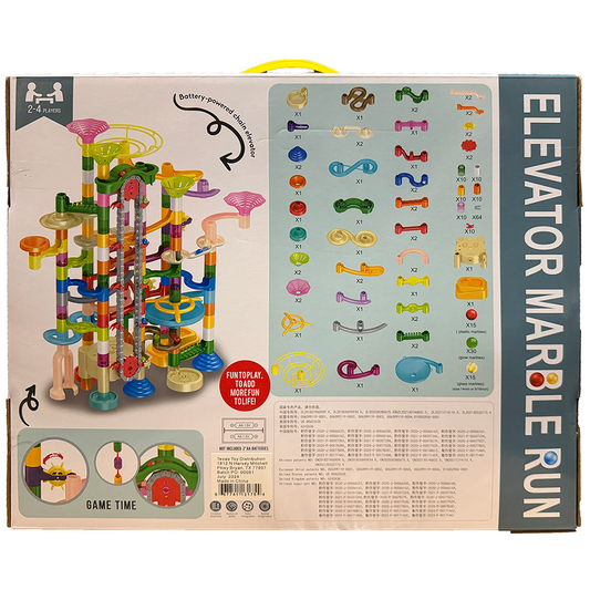 Elevator Marble Run Pipeline Toy (236 pcs)