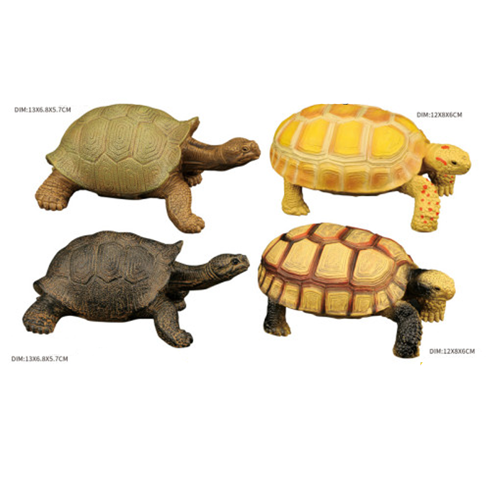 Tortoise Reptile Figurine Turtle Display Box of 12 Assorted
