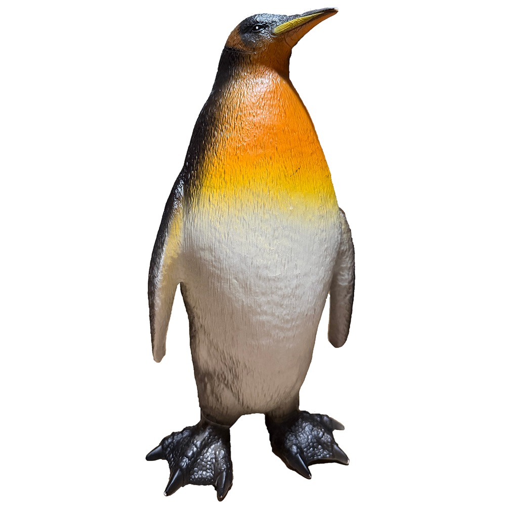 Penguin Large Vinyl Rubber Safari Animal Figurine