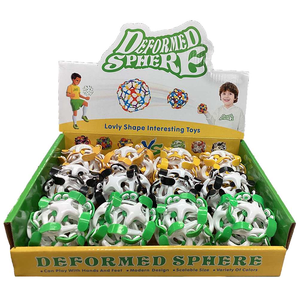 Telescopic Deformed Sphere Expanding Magic Ball Display Set