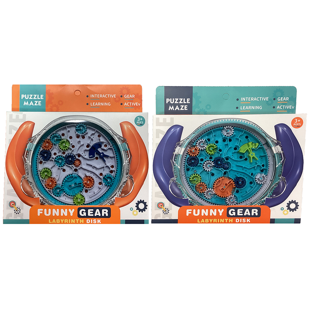 Gear Labyrinth Hand-Held Puzzle Maze, 2 Color Options