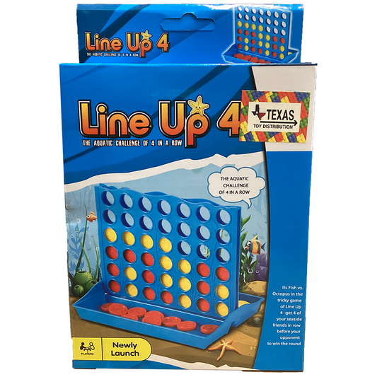 Line Up 4 Travel Game in Peggable Box