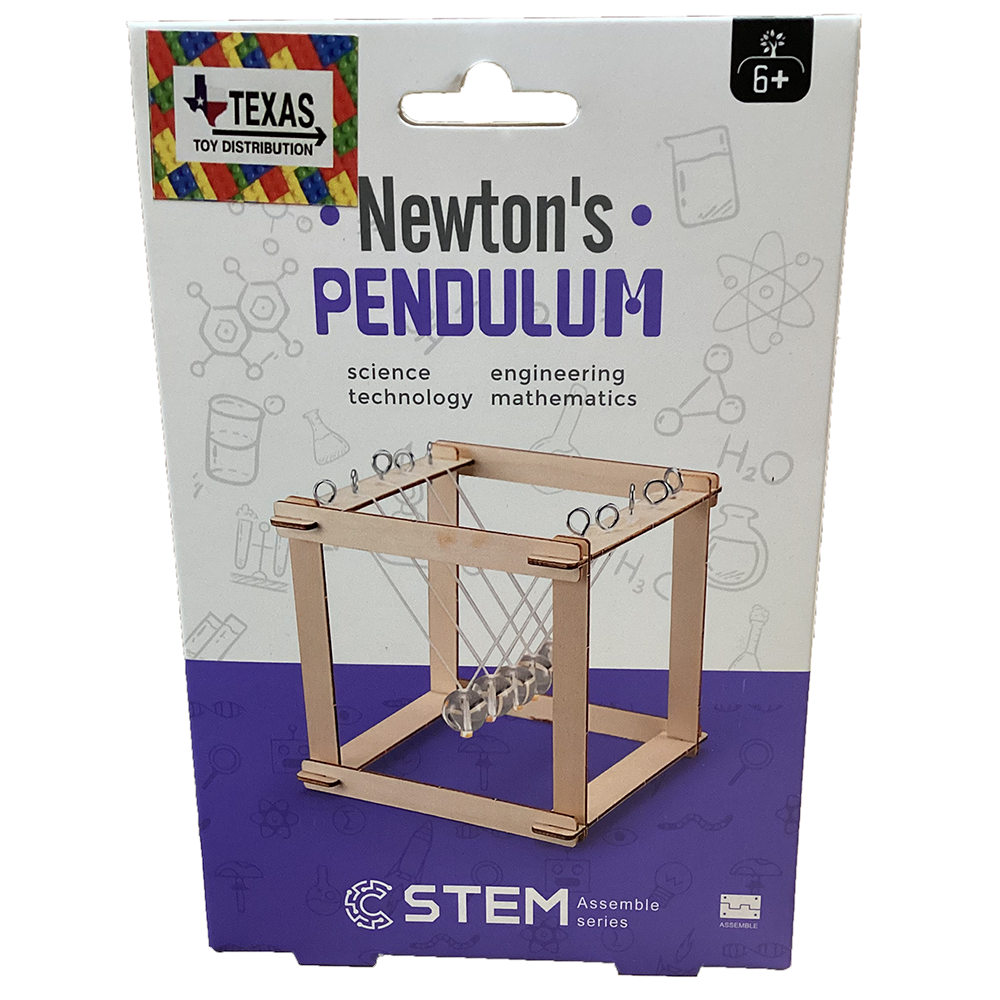 Newton's Pendulum Cradle STEM Construction Kit, Educational Toy