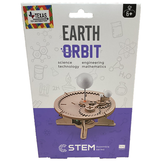 Earth Orbit DIY STEM Construction Kit, Educational Toy