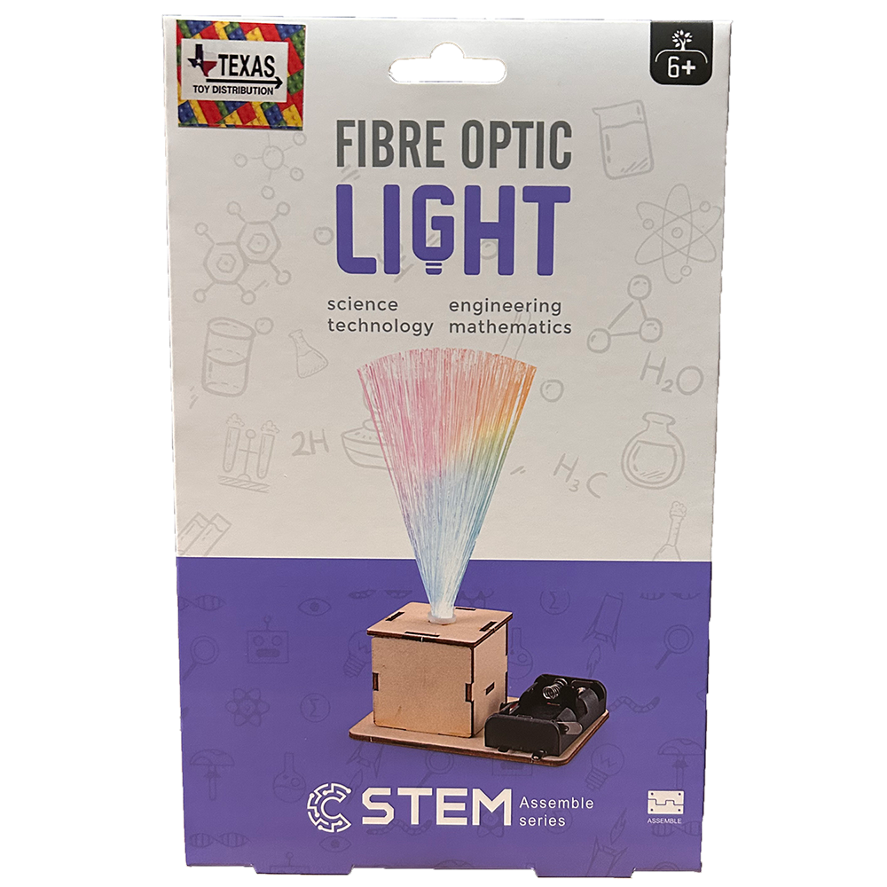 Fiber Optic Light Wooden STEM Kit