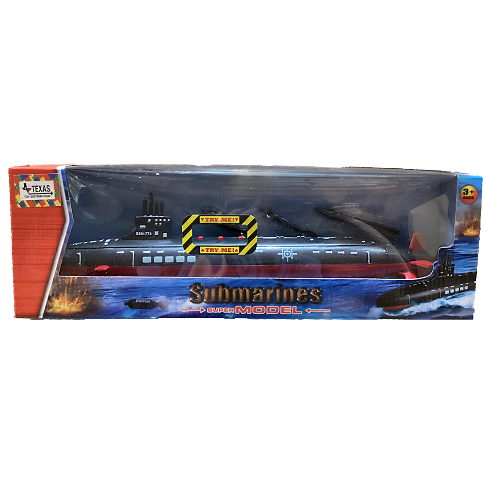 Nuclear Submarine Play Vehicle with Sound Effects