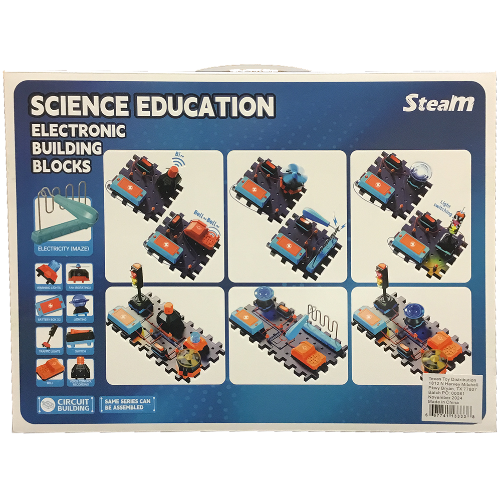 Electronic Board DIY STEM Kit with Circuitry and Lights