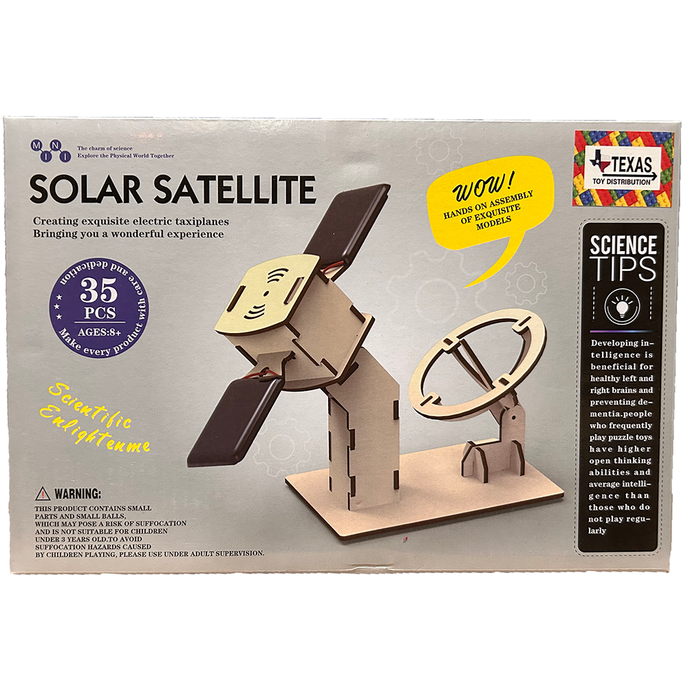 Solar Satellite STEM Electricity Science Kit
