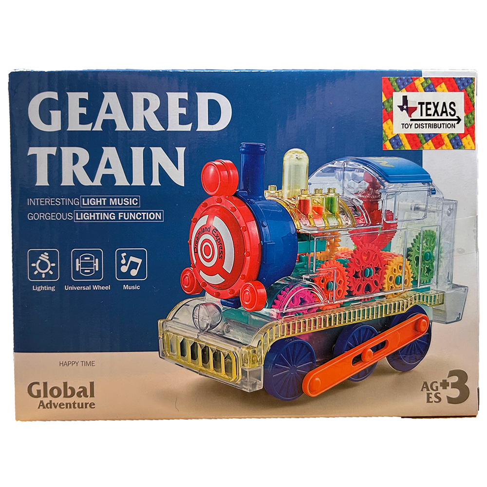 Geared Train with Lights and Sounds, in Retail Box