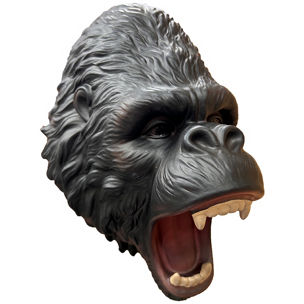 Gorilla Head Rubber Hand Puppet