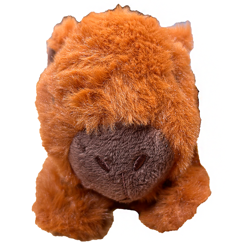 Capybara Plush Stuffed Animal with Two Slap Bracelets