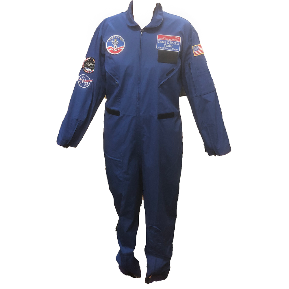 NASA Astronaut Blue Jump Suit with Patches