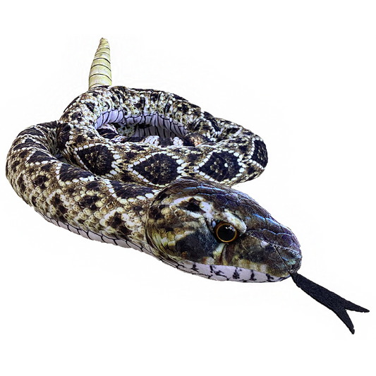 Diamondback Rattlesnake Plush Snake Stuffed Animal