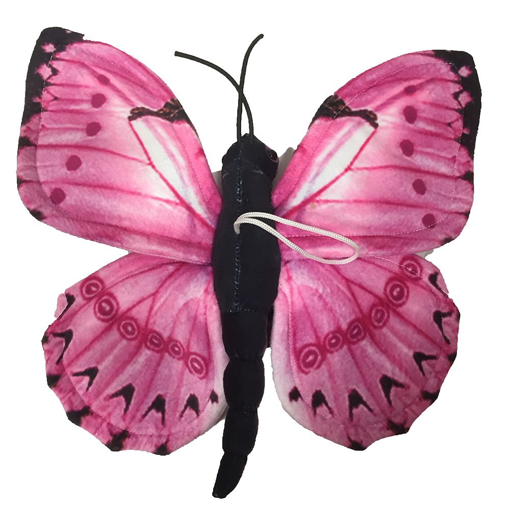 Butterfly 11.5" Plush Stuffed Animal, Three Color Options!