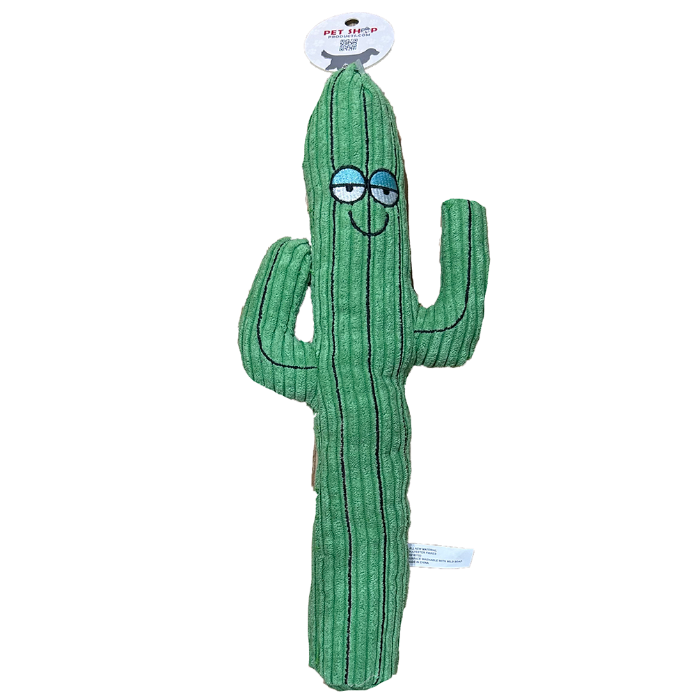 Dog shops cactus toy