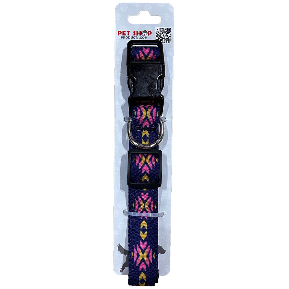 Dog Collar for Small to Medium Sized Breeds, on Peggable Tag