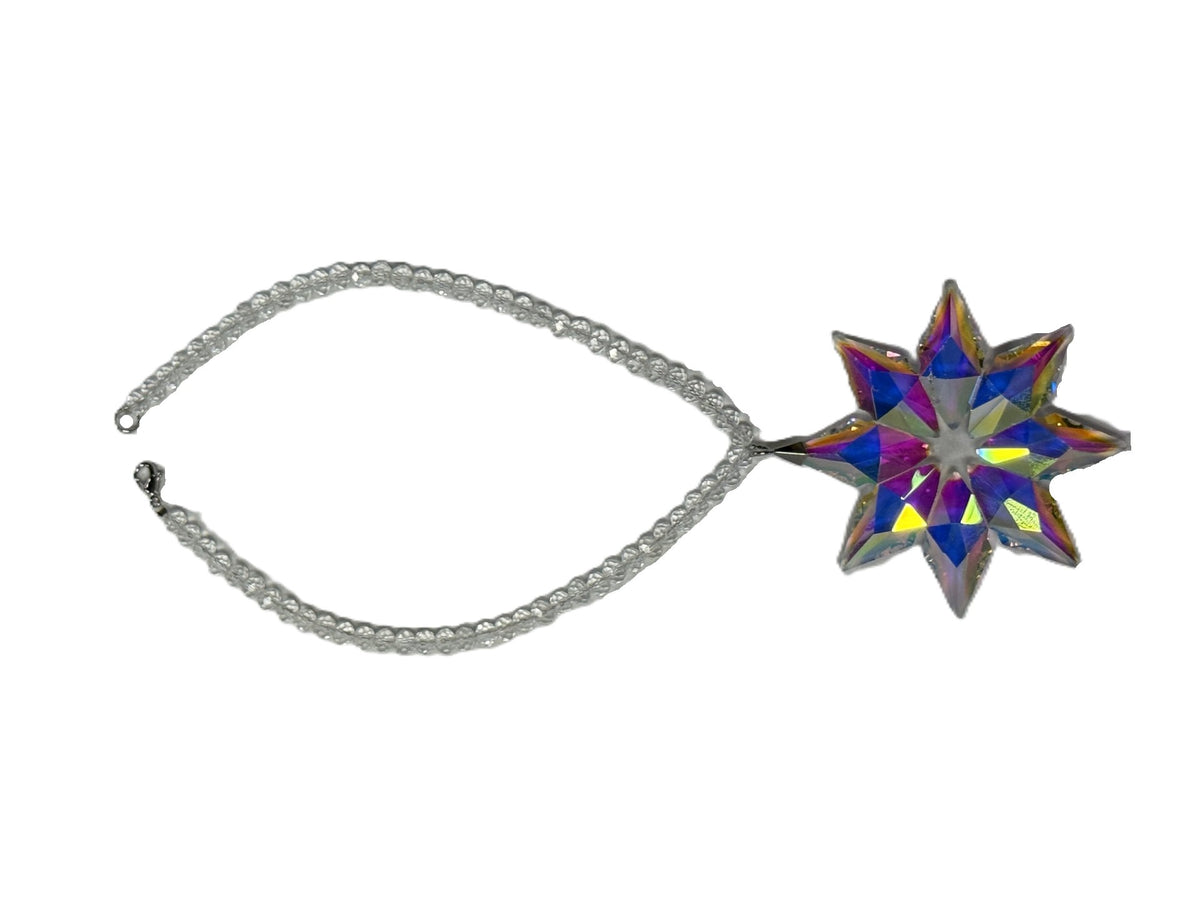 Glass Star Ornament
