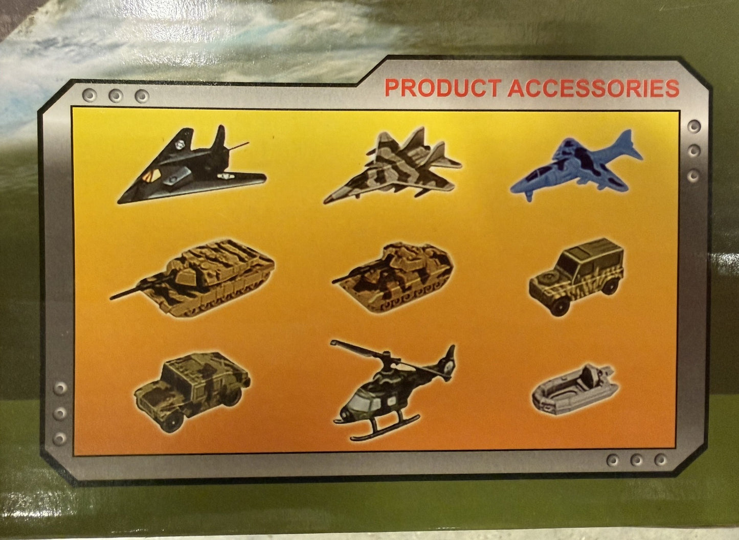 Large Aircraft Carrier w/Lights and Combat Team