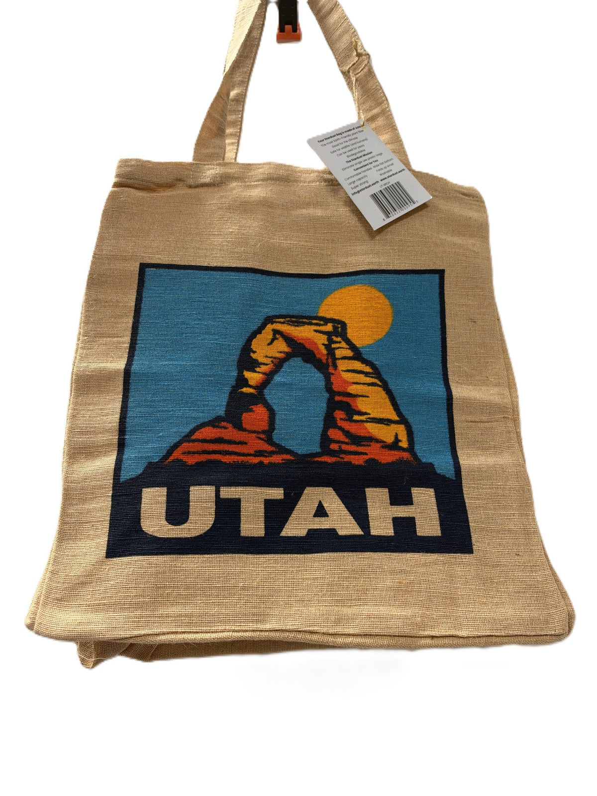 Biodegradable Jute Tote Bags-Assorted