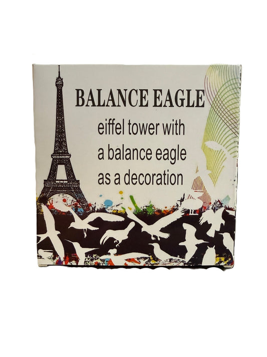 Balancing Eagle on Eiffel Tower