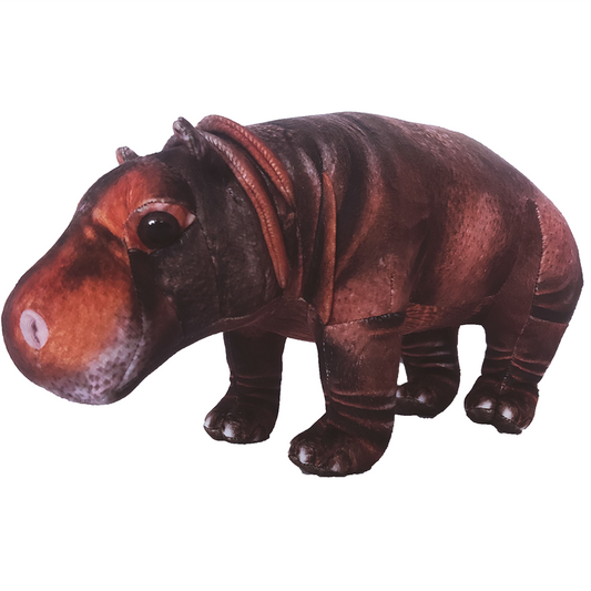 Hippo 13.75" Zoo Plush Stuffed Animal
