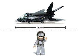 Air Force Stealth Bomber Building Brick Kit (209 Pcs)