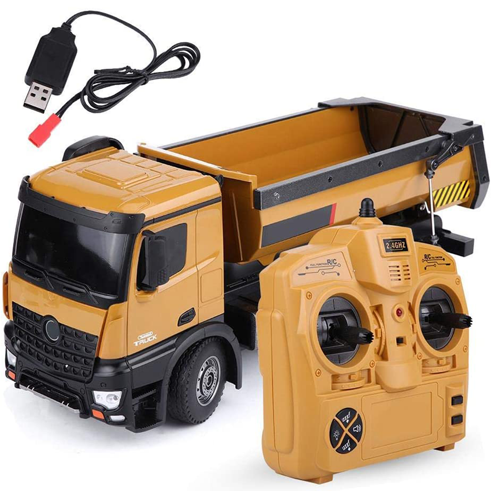 Radio control top dump truck