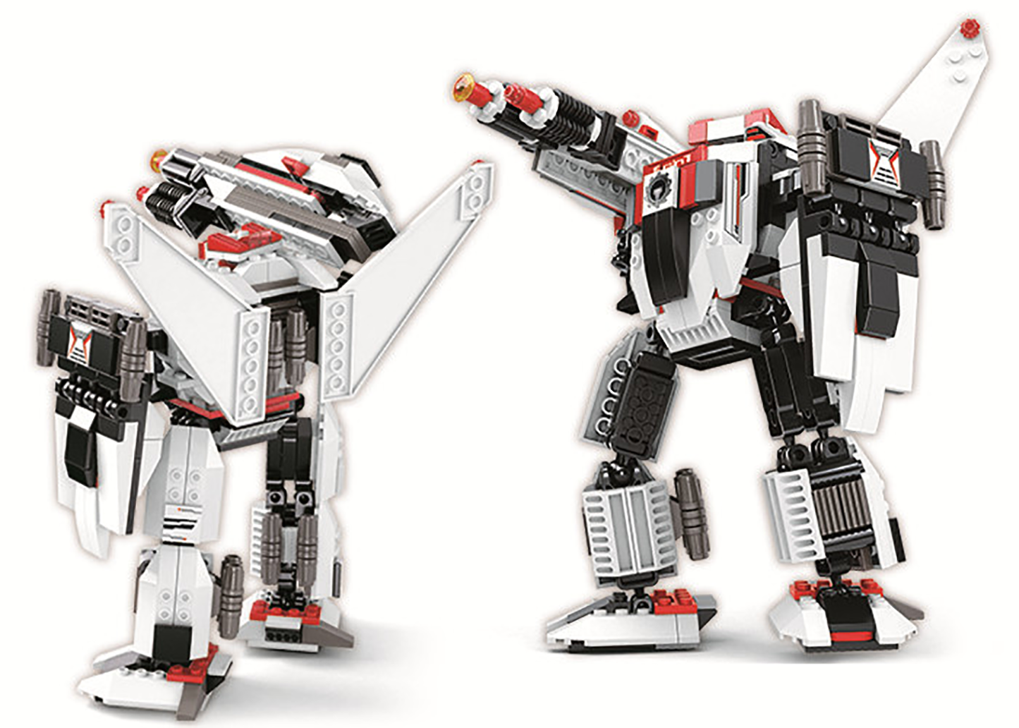 Space 3-in-1 Fighter: Caston, General of Ruin Building Brick Kit (313 Pcs)
