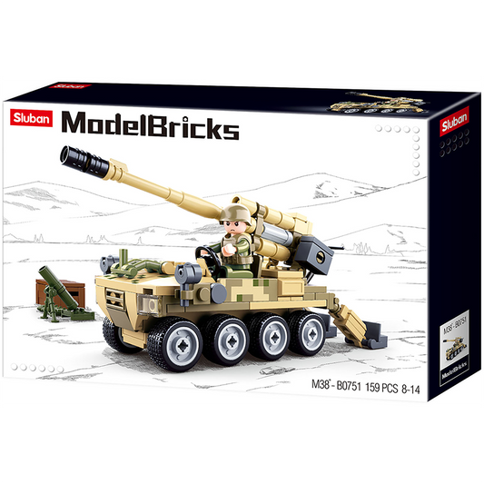 Model Bricks Bobcat 8x8 All Terrain Assault Vehicle Building Brick Kit (161pcs)