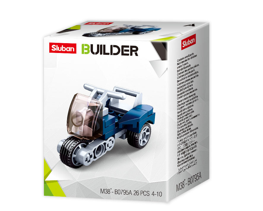 New Builder Assortment 12-in-1 Display Building Brick Set