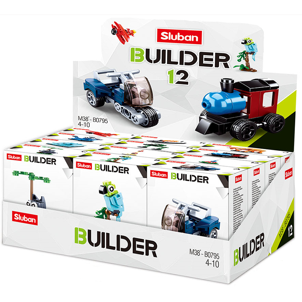 sluban building blocks m38-b0795 builder set