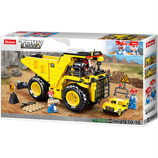 Mine Dump Truck Building Brick Kit (416 pcs)