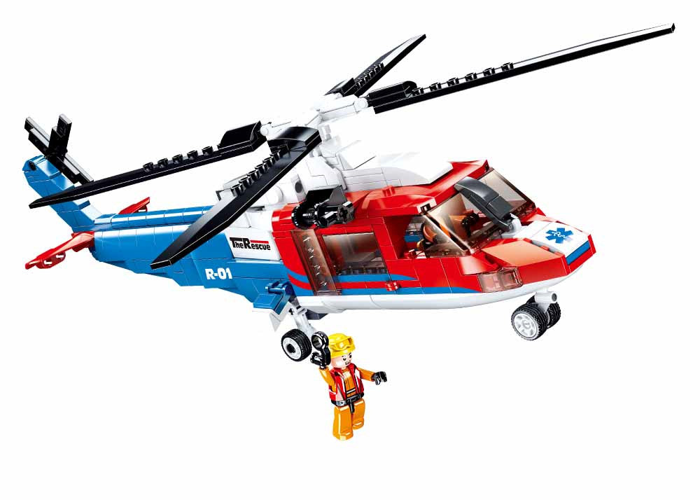 "The Rescue" Medivac Coast Guard Helicopter (402 pcs)