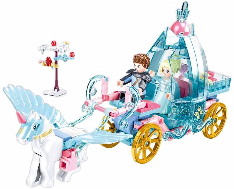 Fairy Tales of Winter Carriage Building Brick Set (191 pcs)