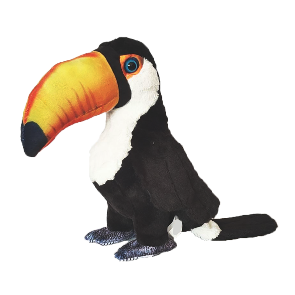 Toucan 12" Plush Tropical Bird Stuffed Animal