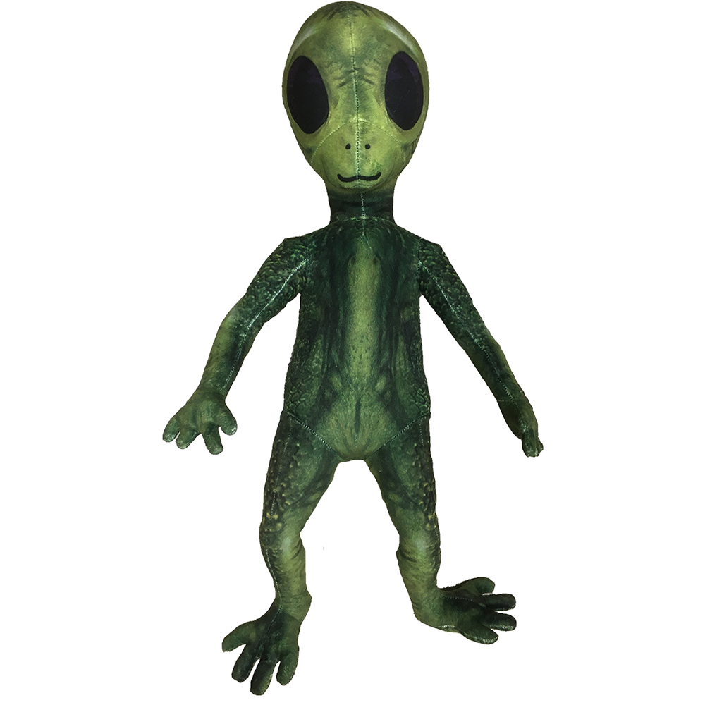 Green top alien doll