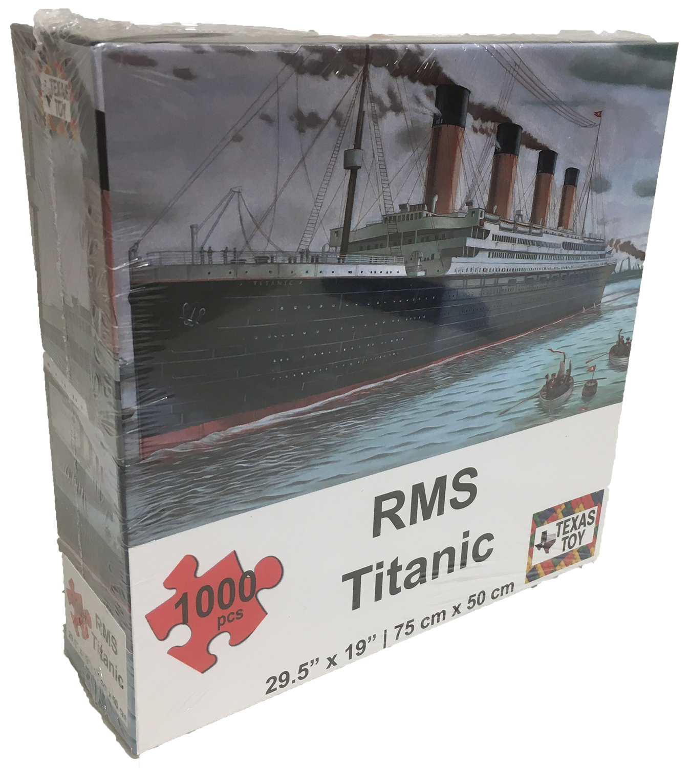 RMS Titanic Ship Cardboard Puzzle 1000-pc 2mm