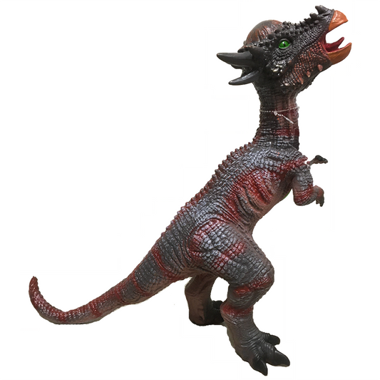 Pacycephalosaurus 22" Vinyl Dinosaur Figurine with Sound Effects